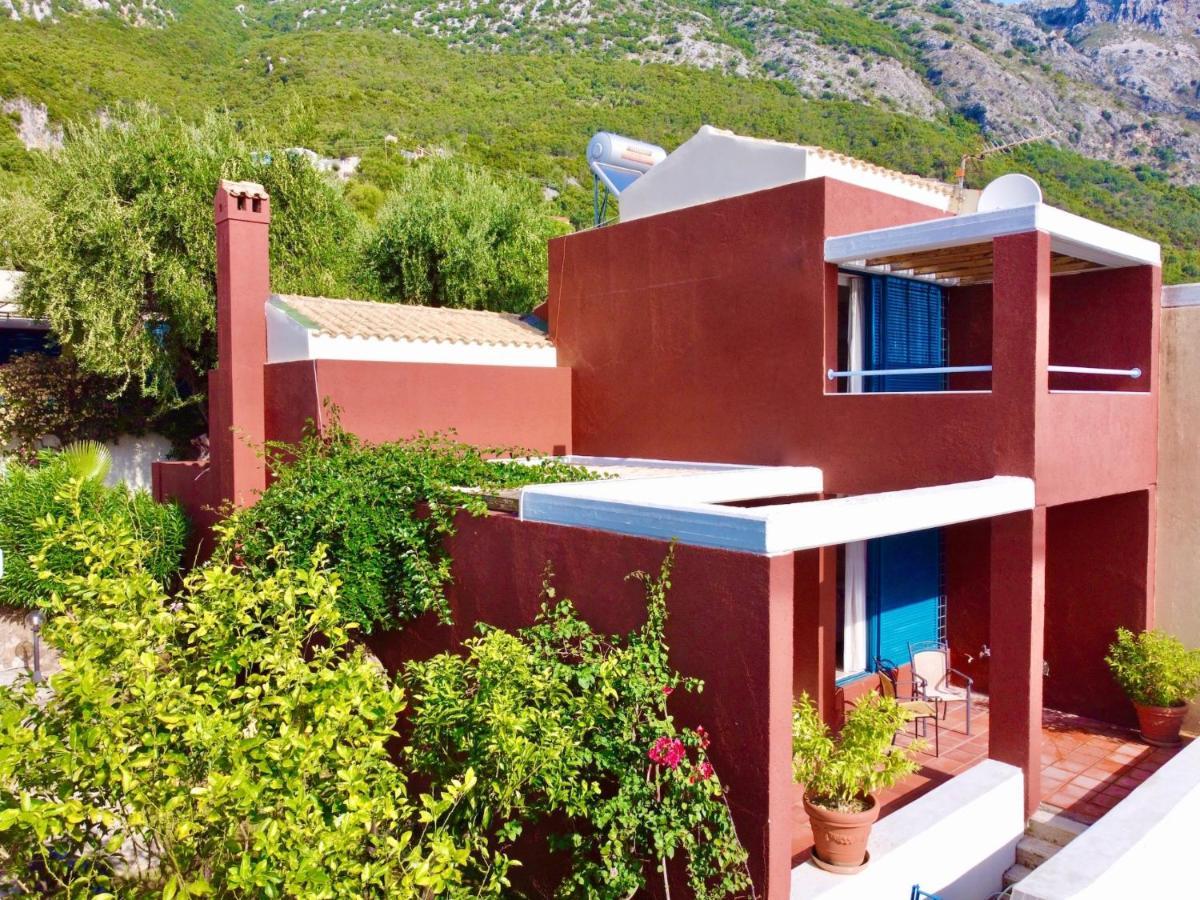 Barbati Beach Minivillas With Pool By Dadovillas Exterior foto