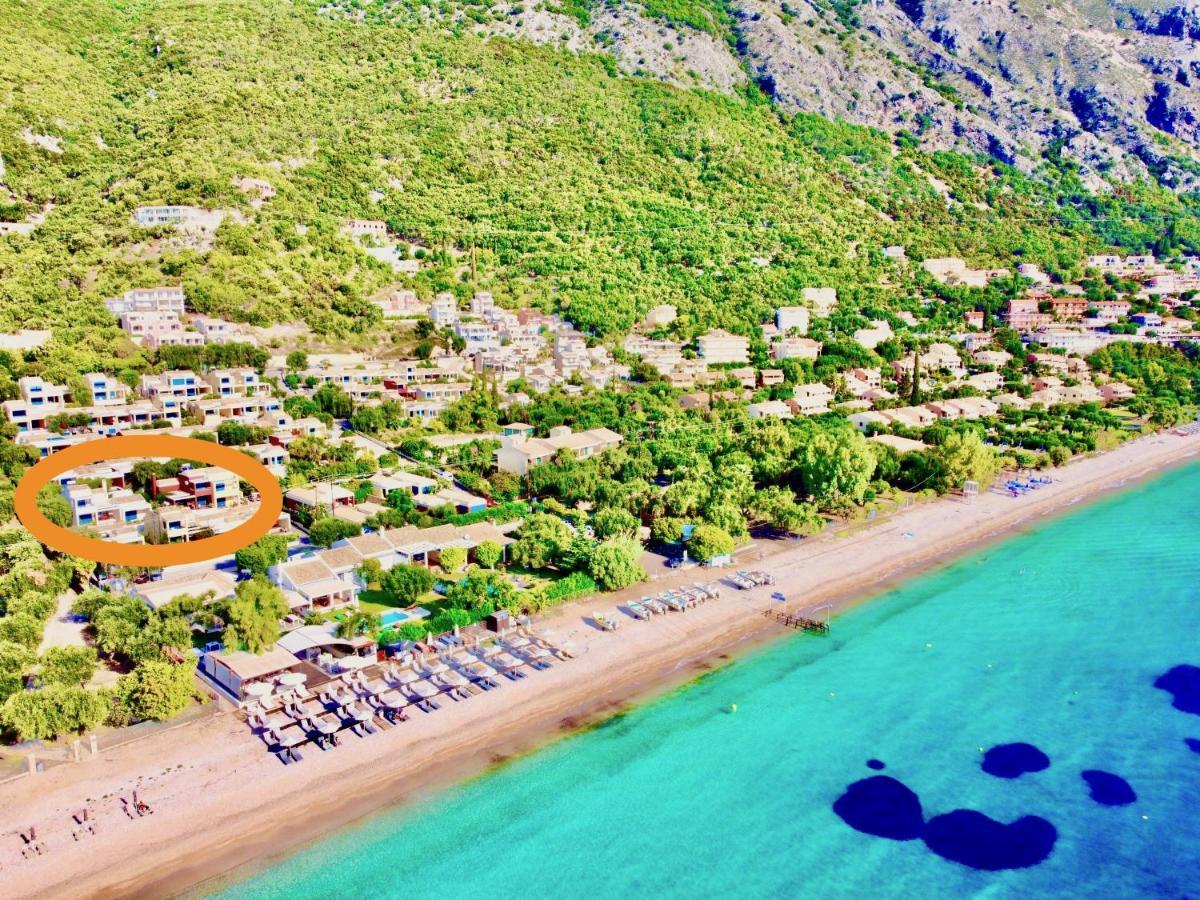 Barbati Beach Minivillas With Pool By Dadovillas Exterior foto