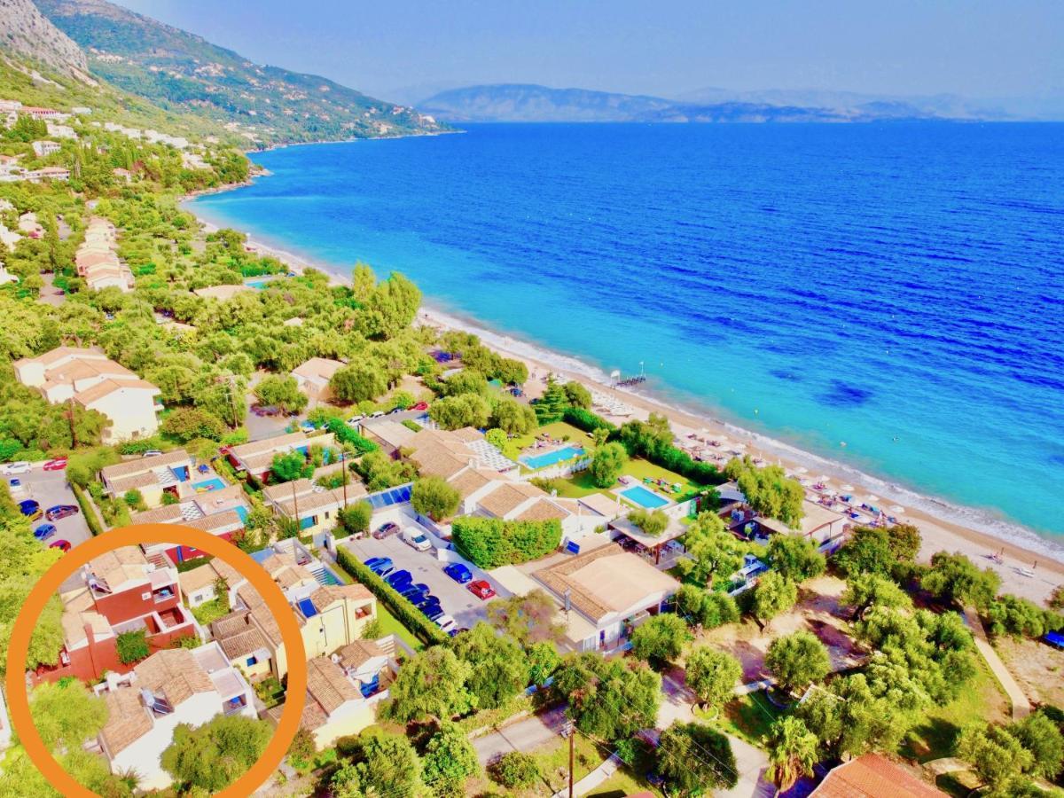 Barbati Beach Minivillas With Pool By Dadovillas Exterior foto