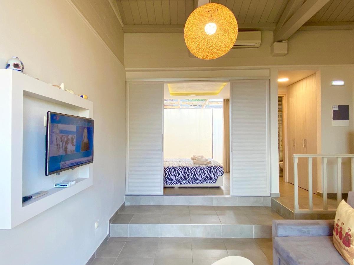 Barbati Beach Minivillas With Pool By Dadovillas Exterior foto